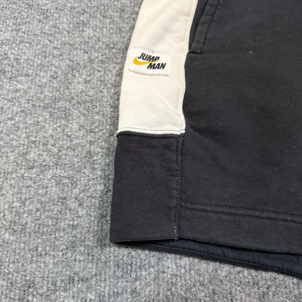 Jordan Shorts Mens Small Black‎ Sweatshorts Jumpman Logo Fleece Standard Fit